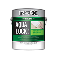 DIY Supplies Center Aqua Lock Plus is a multipurpose, 100% acrylic, water-based primer/sealer for outstanding everyday stain blocking on a variety of surfaces. It adheres to interior and exterior surfaces and can be top-coated with latex or oil-based coatings.

Blocks tough stains
Provides a mold-resistant coating, including in high-humidity areas
Quick drying
Topcoat in 1 hourboom
