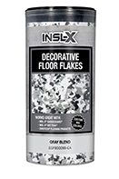 DIY Supplies Center Transform any concrete floor into a beautiful surface with Insl-x Decorative Floor Flakes. Easy to use and available in seven different color combinations, these flakes can disguise surface imperfections and help hide dirt.

Great for residential and commercial floors:

Garage Floors
Basements
Driveways
Warehouse Floors
Patios
Carports
And moreboom