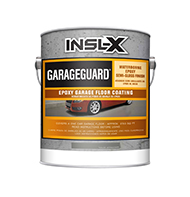DIY Supplies Center GarageGuard is a water-based, catalyzed epoxy that delivers superior chemical, abrasion, and impact resistance in a durable, semi-gloss coating. Can be used on garage floors, basement floors, and other concrete surfaces. GarageGuard is cross-linked for outstanding hardness and chemical resistance.

Waterborne 2-part epoxy
Durable semi-gloss finish
Will not lift existing coatings
Resists hot tire pick-up from cars
Recoat in 24 hours
Return to service: 72 hours for cool tires, 5-7 days for hot tiresboom