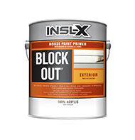 DIY Supplies Center Block Out Exterior Tannin Blocking Primer is designed for use as a multipurpose latex exterior whole-house primer. Block Out excels at priming exterior wood and is formulated for use on metal and masonry surfaces, siding or most exterior substrates. Its latex formula blocks tannin stains on all new and weathered wood surfaces and can be top-coated with latex or alkyd finish coats.

Exceptional tannin-blocking power
Formulated for exterior wood, metal & masonry
Can be used on new or weathered wood
Top-coat with latex or alkyd paintsboom